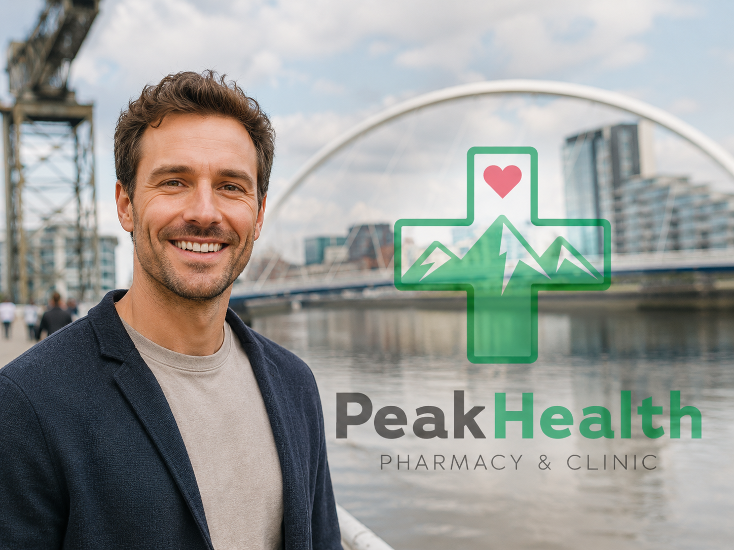 Confidential men's health support for patients across Glasgow's East End at PeakHealth Pharmacy, Easterhouse
